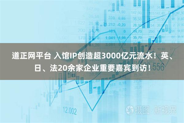 道正网平台 入馆IP创造超3000亿元流水！英、日、法20余家企业重要嘉宾到访！